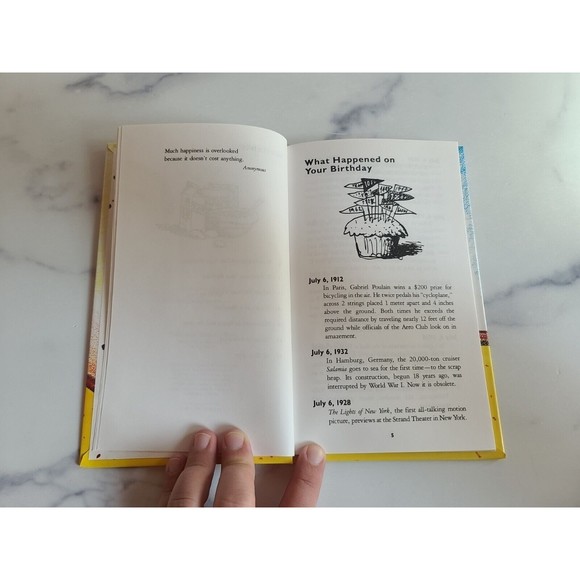 July 6 Happy Birthday Book - Picture 5 of 10